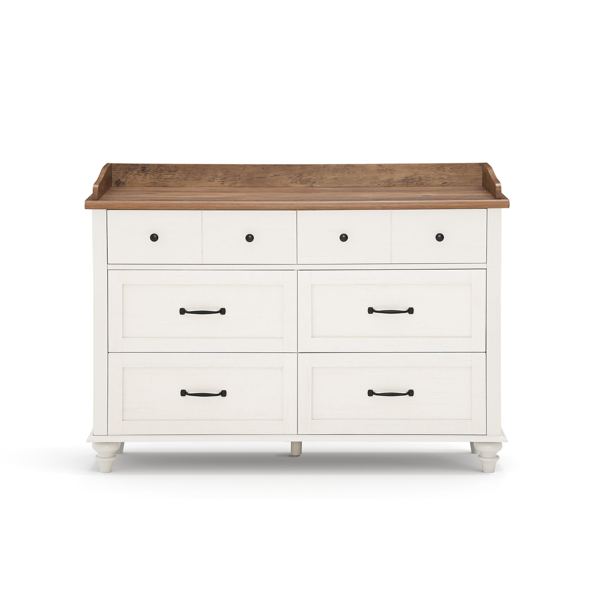 WAMPAT 47" Baby Dresser Changing Table for Nursery, White