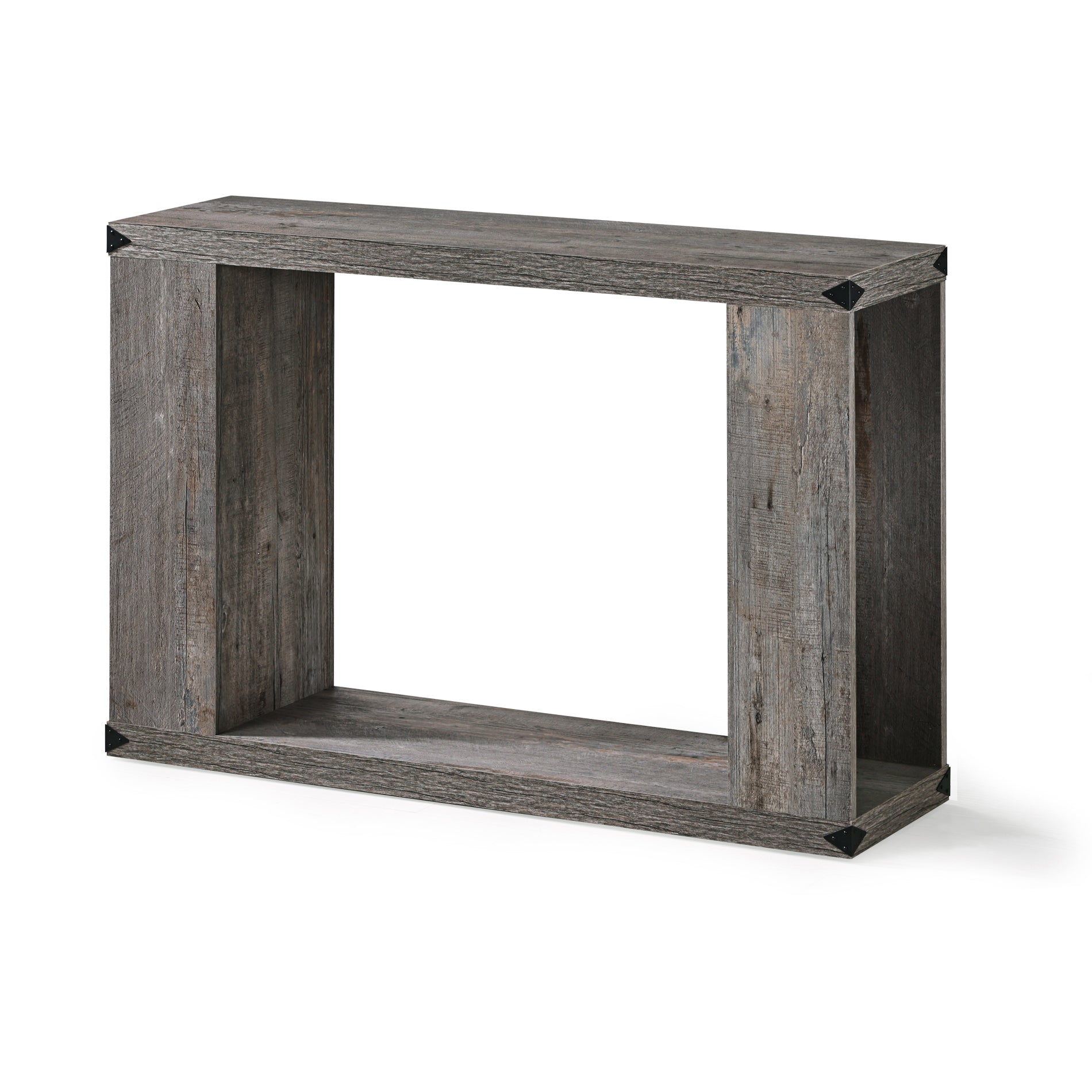 WAMPAT 46" Farmhouse Console Table Narrow Wood Extra Long Accent Entry Table for Hallway, Vintage Grey