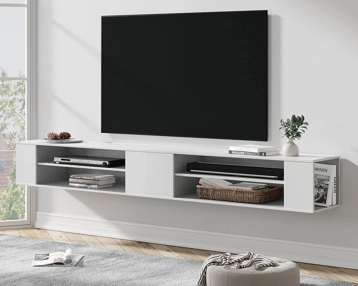 White tv deals stand 32 inch