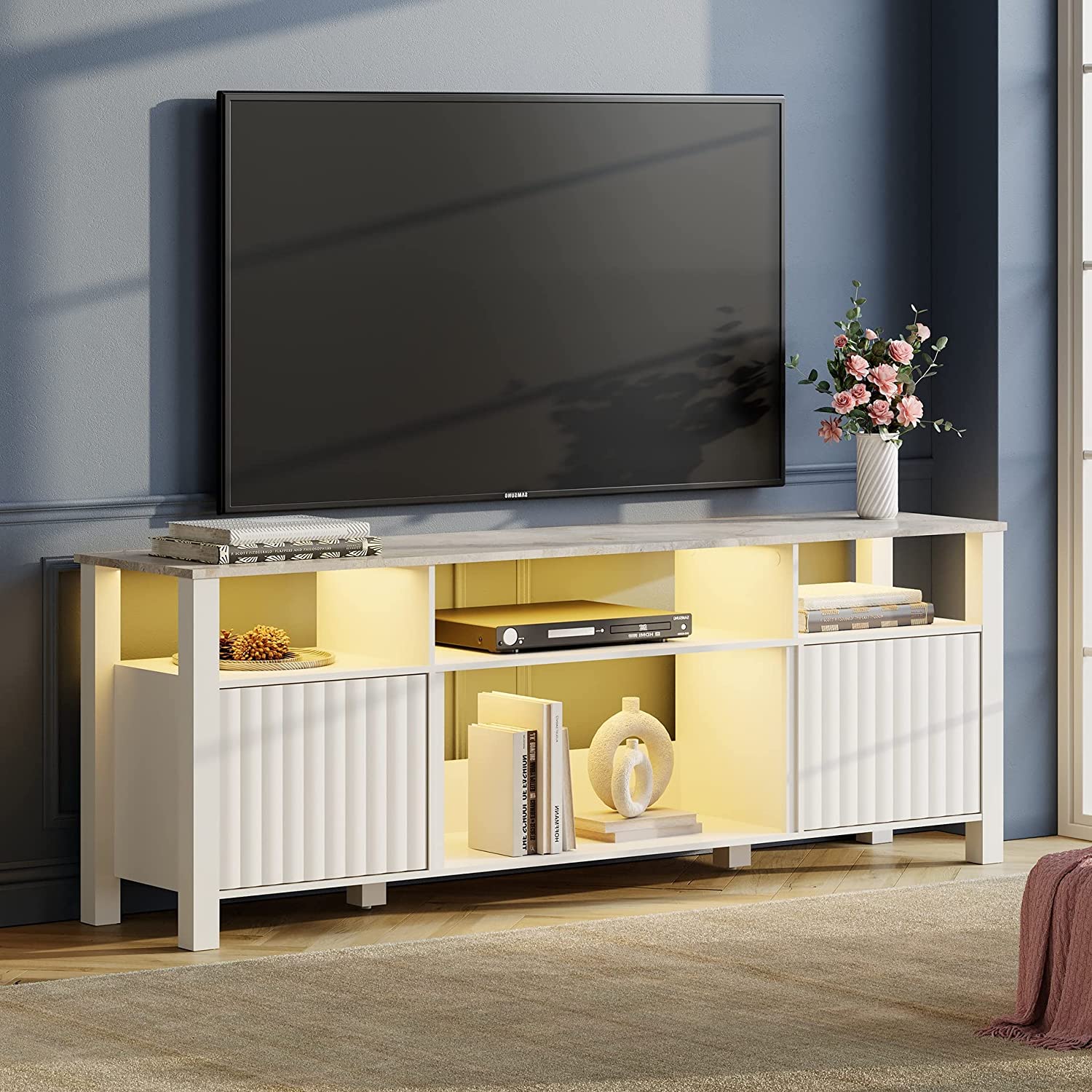 70 corner deals tv stand