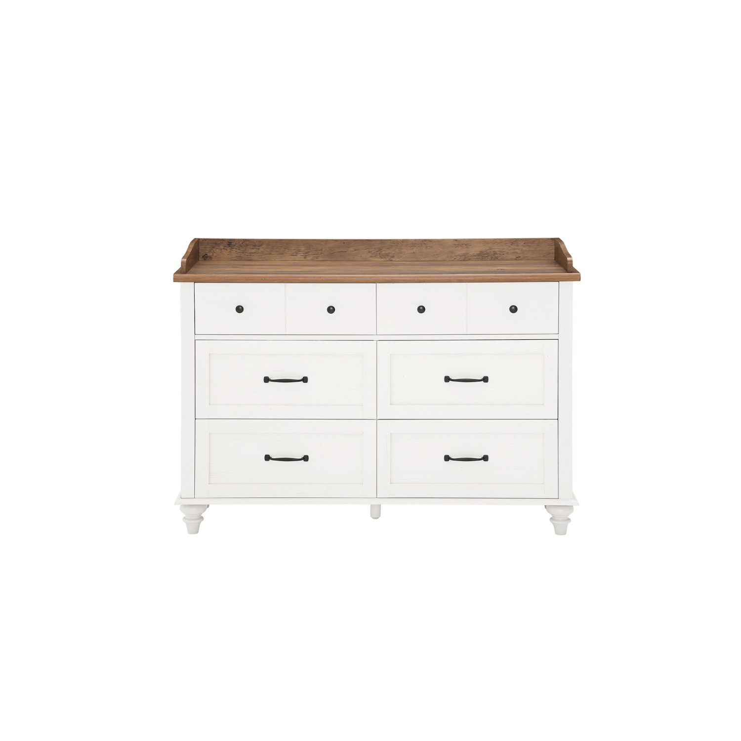 WAMPAT 47" Baby Dresser Changing Table for Nursery, White