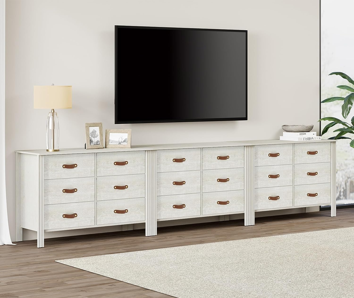 Entertainment online center/dresser